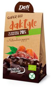 Daktyle w czekoladzie deserowej bezglut. BIO 70g Doti - 2825281217