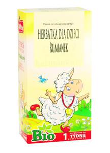 HERBATKA DLA DZIECI - RUMIANKOWA PO 4 MIESICU BIO (20 x 1 g) 20 g - APOTHEKE - 2860536054