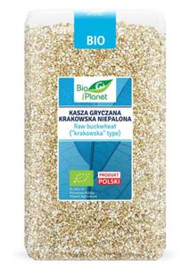 KASZA GRYCZANA KRAKOWSKA NIEPALONA BIO 1 kg - BIO PLANET - 2875217367