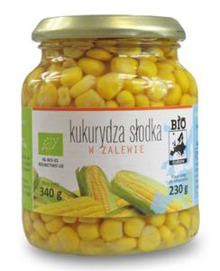 KUKURYDZA SODKA W ZALEWIE BIO 340 g (230 g) (SOIK) - BIO PLANET - 2825281385