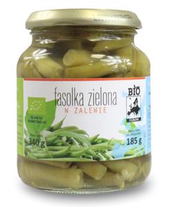 FASOLKA ZIELONA W ZALEWIE BIO 340 g (185 g) (SOIK) - BIO PLANET - 2825281386