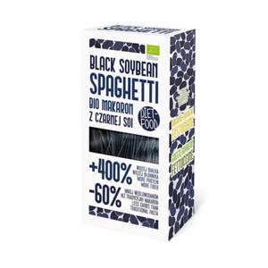 MAKARON PROTEINOWY (Z CZARNEJ SOI) SPAGHETTI BEZGLUTENOWY BIO 200 g - DIET-FOOD - 2876438559