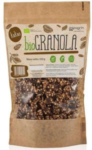 GRANOLA Z KAKAO BEZ DODATKU CUKRW BEZGLUTENOWA BIO 320 g - PAPAGRIN - 2854116405