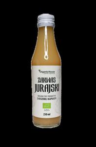 ZAKWAS JURAJSKI Z KISZONEJ KAPUSTY BIO 250 ml - ORGANIC HOUSE - 2876603202