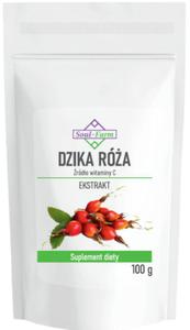 DZIKA RӯA EKSTRAKT PROSZEK 100 g - SOUL FARM - 2876438585