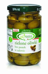 OLIWKI ZIELONE BEZ PESTEK W ZALEWIE BIO 280 g (160 g) (SOIK) - BIO ORGANICA ITALIA