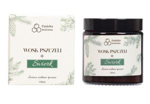 WIECA ZAPACHOWA Z WOSKU PSZCZELEGO WIERK 120 ml - PASIEKA RODZINNA - 2877016284