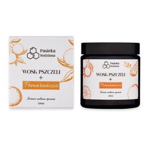 WIECA ZAPACHOWA Z WOSKU PSZCZELEGO POMARACZA 120 ml - PASIEKA RODZINNA - 2877383193