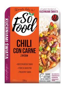 CHILI CON CARNE Z RYEM 330 g - SO FOOD - 2877016479