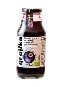 SYROP Z CZARNEJ PORZECZKI BIO 330 ml - GRAJFKA - 2878140922