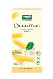 MAKARON (SEMOLINOWY) CANNELLONI BIO 250 g - BYODO - 2878400144