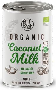 COCONUT MILK - NAPJ KOKOSOWY (22 % TUSZCZU) BIO 400 ml - DIET-FOOD - 2878592949