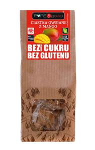 CIASTKA OWSIANE Z MANGO BEZ DODATKU CUKRU BEZGLUTENOWE 150 g - PURE&GOOD - 2878141035