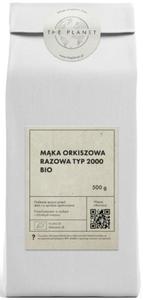 MKA ORKISZOWA RAZOWA TYP 2000 BIO 500 g -THE PLANET - 2878592988