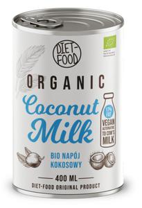 COCONUT MILK - NAPJ KOKOSOWY (17 % TUSZCZU) BIO 400 ml - DIET-FOOD - 2878593039