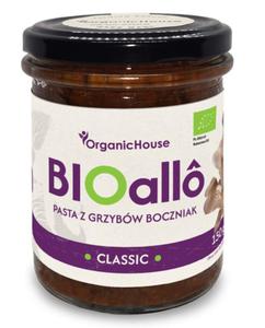 BIOALLO CLASSIC - PASTA Z GRZYBW BOCZNIAK BIO 180 g - ORGANICHOUSE - 2878593101