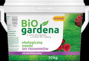 Naturalny nawz do trawnikw 10kg Biogardena - 2847518622