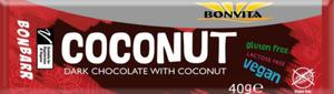 Baton wegaski kokosowy bezglutenowy BIO 40g Bonvita - 2858589979