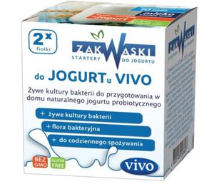 ywe kultury bakterii do jogurtu 0,5g (2 fiolki) Vivo - 2850377141