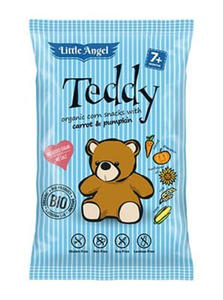 Chrupki kukurydziane z marchwi i dyni bezglutenowe BIO 30g Teddy - 2852441059