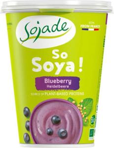 Produkt sojowy, jogurt borwkowy BIO 400g Sojade - 2857319998