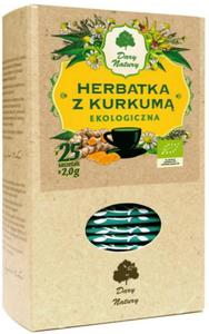 Herbata z kurkum w saszetkach BIO 25x2g Dary Natury - 2857320000