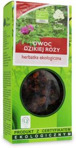 Herbatka owoc dzikiej ry, dzika ra BIO 50g Dary Natury - 2857475592