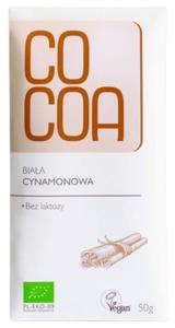 Organiczna czekolada cynamonowa BIO 50g Cocoa - 2857888787