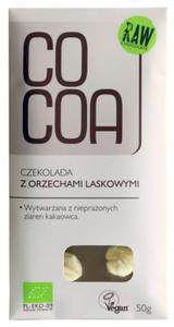 Organiczna czekolada z orzechami laskowymi BIO 50g Cocoa - 2857888788