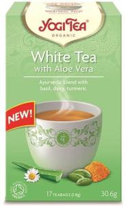 HERBATA BIAA Z ALOESEM (WHITE TEA WITH ALOE VERA) BIO (17 x 1,8 g) 30,6 g - YOGI TEA - 2857888789