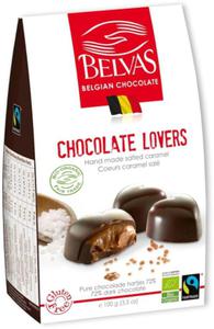 Belgijskie czekoladki Serca z karmelem i sol morsk bezgluten. BIO 100g Belvas - 2858589987