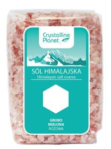 Sól himalajska róowa gruba BIO 600g Crystralline Planet