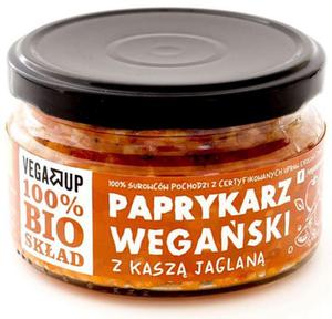 Paprykarz wegaski z kasz jaglan BIO 190g Vega Up - 2860536193