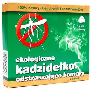 Ekologiczne kadzideko odstraszajce komary EKO 5 sztuk Dary Natury - 2860536468
