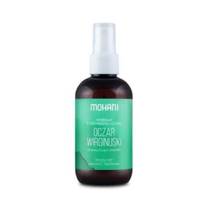 Hydrolat oczarowy 100ml Mohani - skóra tusta, naczynkowa i dojrzaa