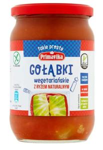 GOBKI Z RYEM I PIECZARKAMI W SOSIE POMIDOROWYM BEZGLUTENOWE 480 g - PRIMAVIKA - 2860536600