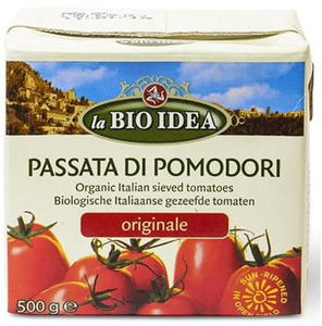Przecier pomidorowy Passata w kartonie BIO 250ml La Bio Idea