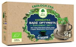 Herbata Bd optymist BIO 25x2g Dary Natury