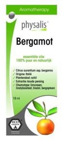 Olejek eteryczny Bergamote (bergamotka) EKO 10ml Physalis - 2860537038
