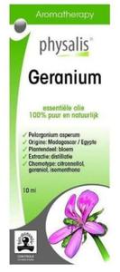 OLEJEK ETERYCZNY PELARGONIA (GERANIUM) EKO 10 ml - PHYSALIS - 2860537046