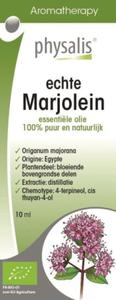 OLEJEK ETERYCZNY MAJERANEK (MARJOLAINE) BIO 10 ml - PHYSALIS - 2860537054