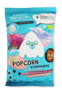 Popcorn z niebieskiej kukurydzy z olejem kokosowym i sol himalajsk BIO 50g Popcrop - 2860537088