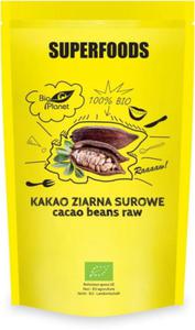Superfoods - Surowe kakao cae ziarna BIO 200g Bio Planet - 2860537093