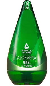 el aloesowy do pielgnacji ciaa 95% 250ml Miracle Island - 2860537338