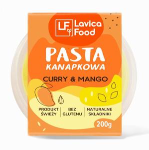 PASTA KANAPKOWA Z CURRY I MANGO 150G LAVICA FOOD - 2860537386