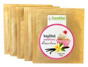 KSYLITOL WANILIOWY 16 g - SANTINI (FINLANDIA) - 2860537421