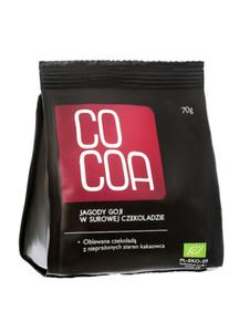 Jagody Goji w surowej czekoladzie BIo 70g Cocoa Surovital - 2825280021