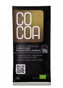 Surowa czekolada Migdaowe capuccino z morw tureck BIO 50g Cocoa Surovital - 2825280026