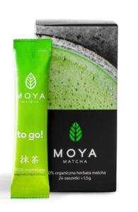 HERBATA ZIELONA MATCHA W PROSZKU W SASZETKACH BIO (24 x 1,5 g) 36 g - MOYA MATCHA - 2860537585