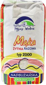 MKA YTNIA RAZOWA NADBUASKA TYP 2000 BIO 1 kg - MYNY WODNE (EKO OAZA) - 2860537703